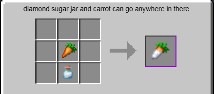 sugar coated carrot recipe