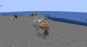 Wolves eating some family and infecting them