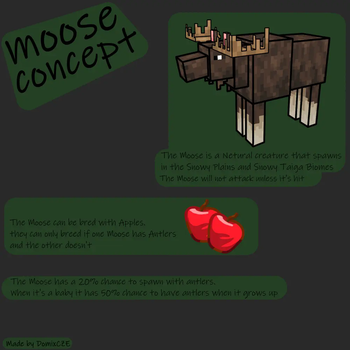 Moose Concept Art