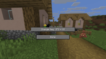 Key Change Menu