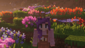 hello from the flowers