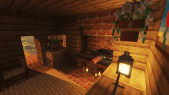 kitchen in the morning