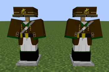 Cavalry Flag Officer Uniforms