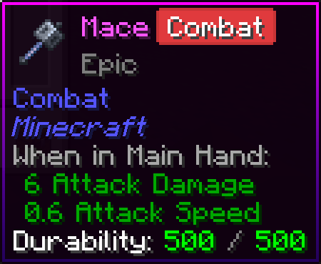 Durability Tooltip: Value