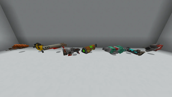 Weapons so far