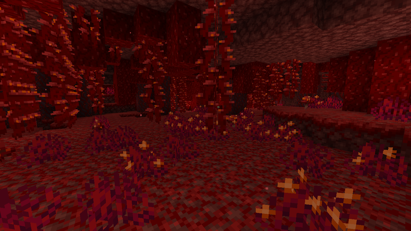 More detailed textures of the crimson roots