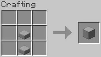 Crafting Smooth Stone Block