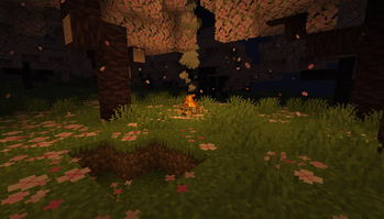 Cozy campfire