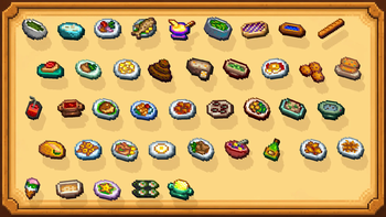 Stardew Valley Food Item List 2