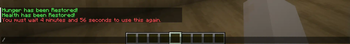 Cooldown Message
