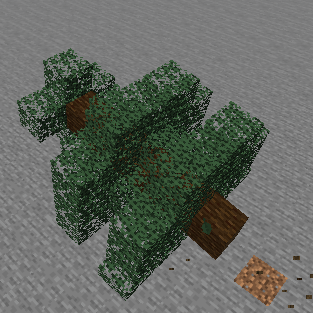 Falling tree