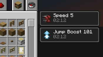 Player Effect Level Display