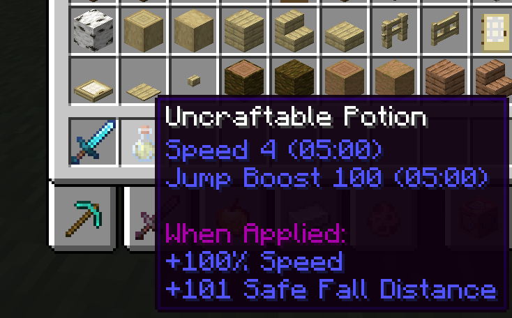 Potion Level Arabic Numerals