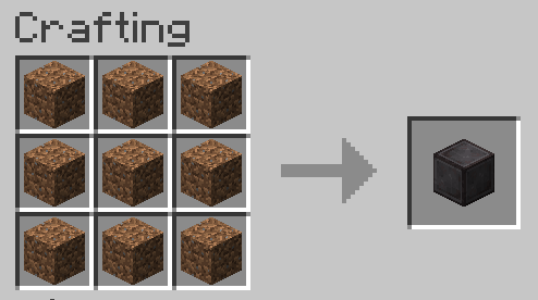 Dirt to Netherite