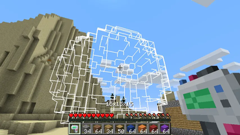 Placing a sphere