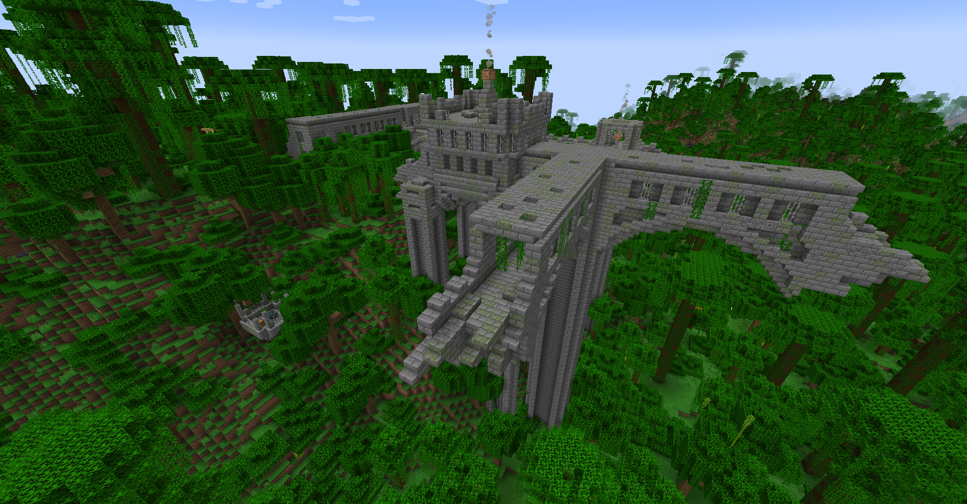 Minecraft castle, Minecraft, Minecraft bridges