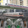 Singapore MRT NSEWL C151 and C651