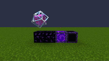 Crystal, Obsidian, Respawn Anchor
