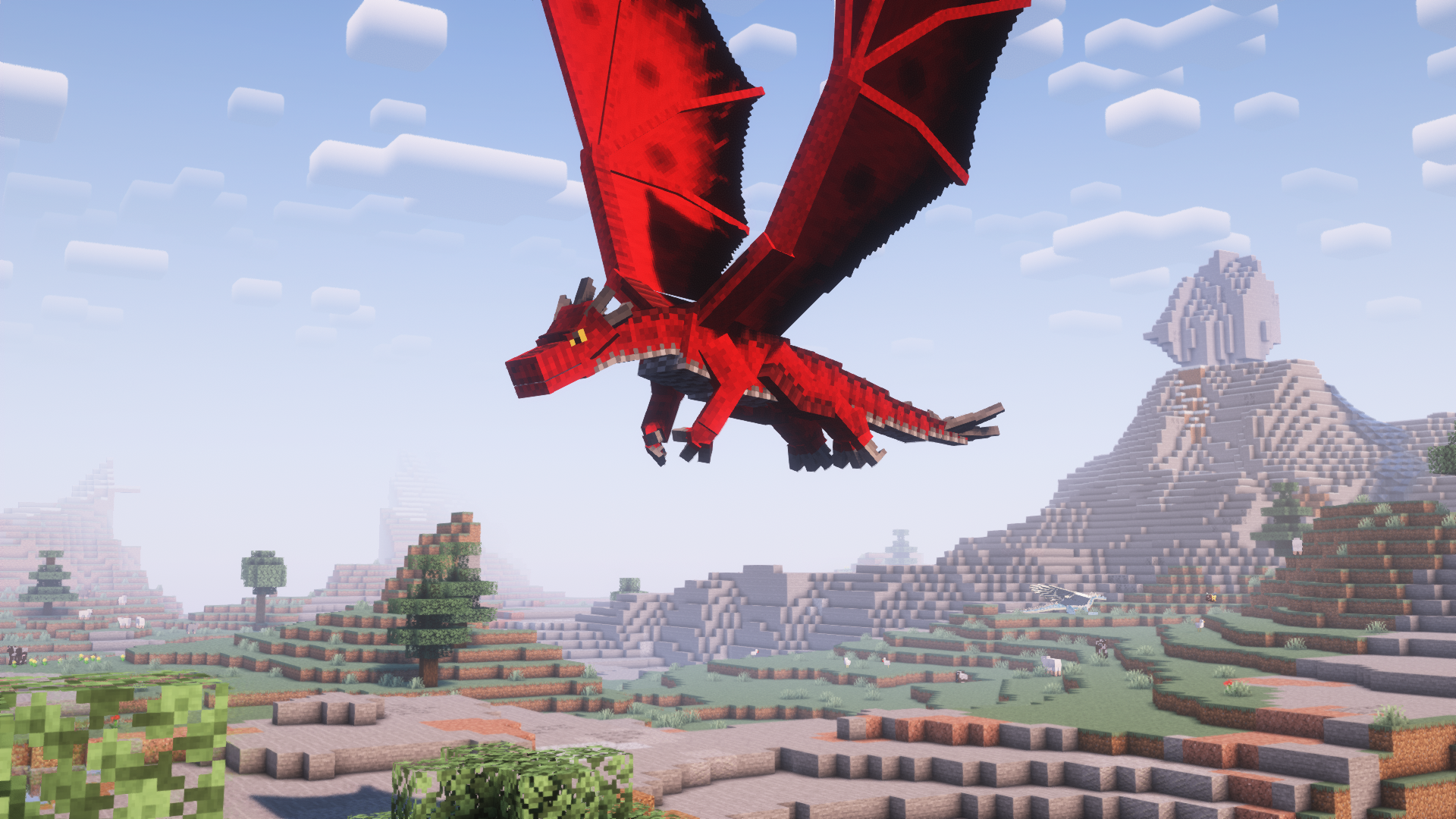 We have redesigned our Royal Red dragon for Wyrmroost! Expect the new model  and texture for this lad to replace the one currently in-game in one of our  next updates! : r/feedthebeast