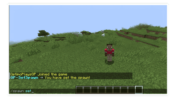 How To Set The Spawn