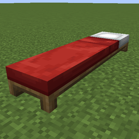 Long Bed - Minecraft Resource Pack