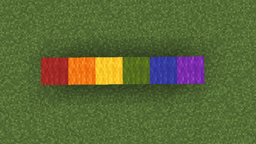 The wool colors