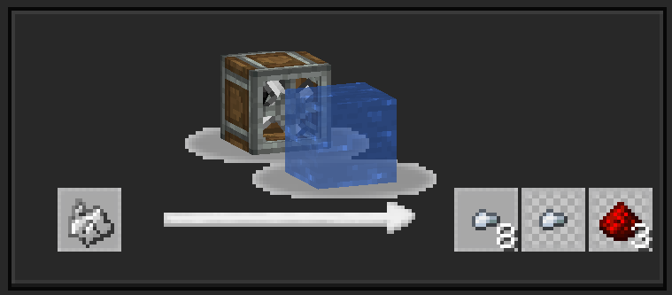 Crushed Iron Into Redstone