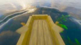 Fake Water Wake Effect