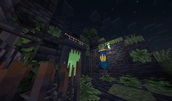 entrance to a dungeon
