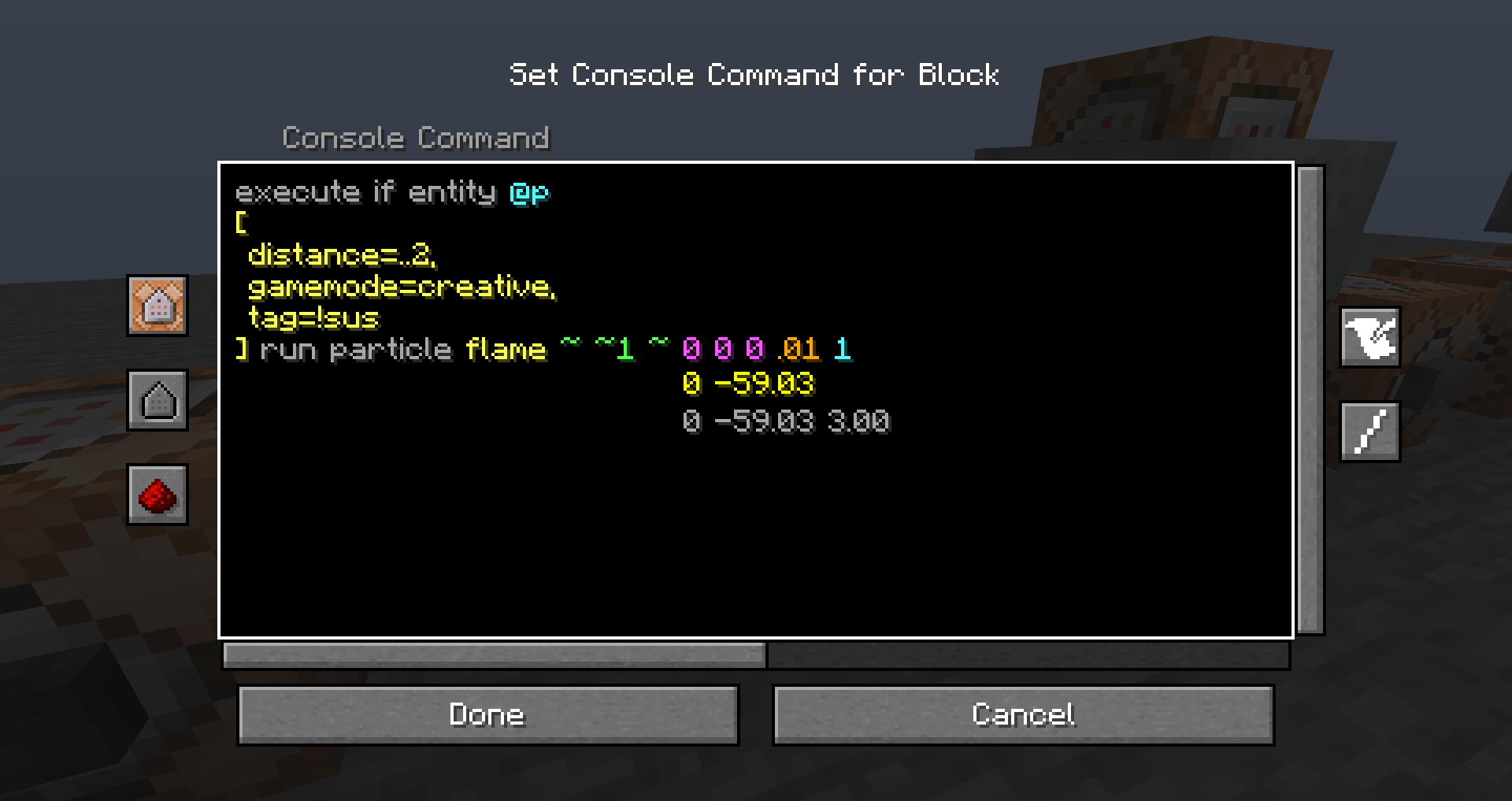 Better Command Block UI Gallery