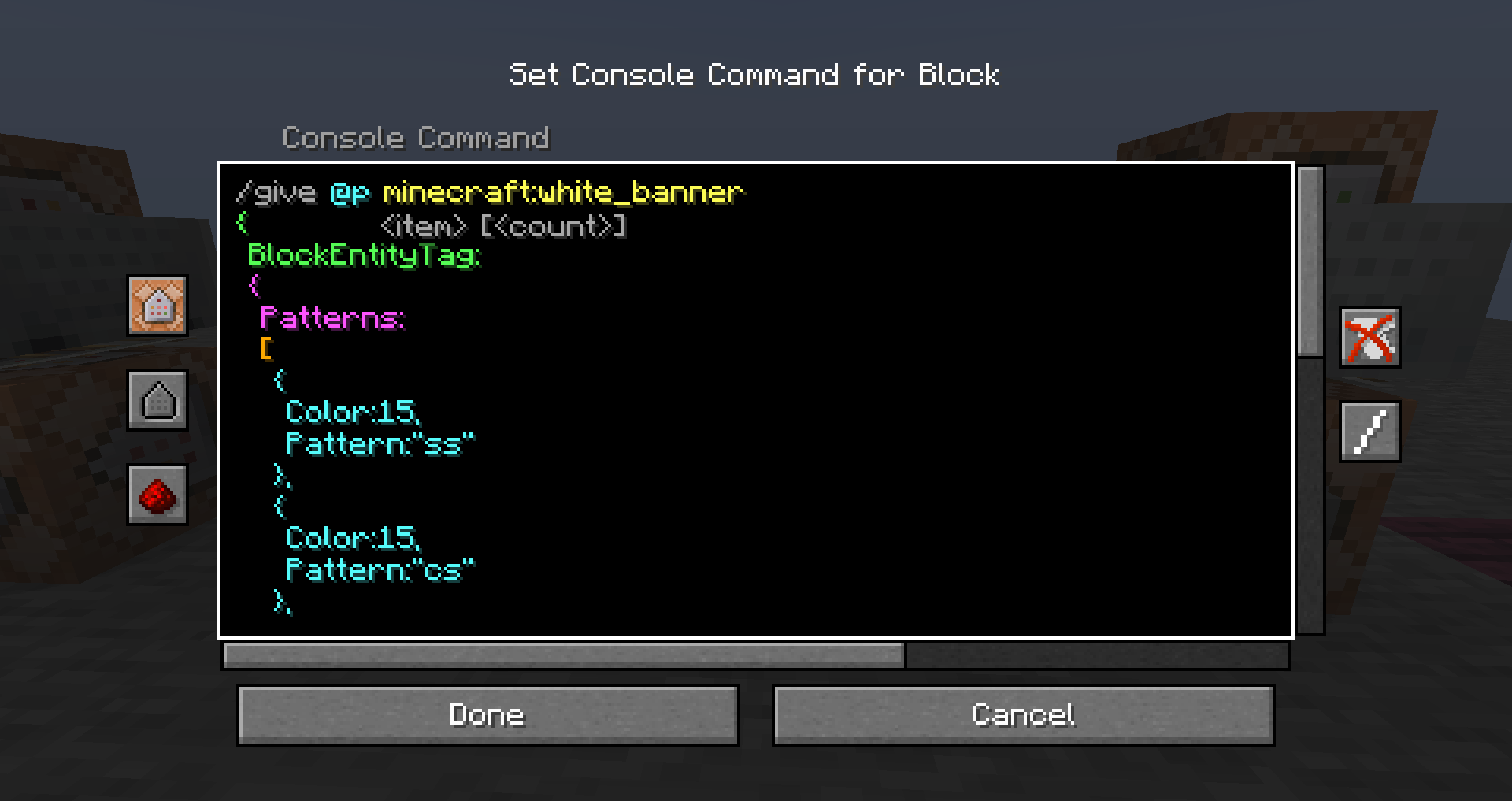 Minecraft Commands