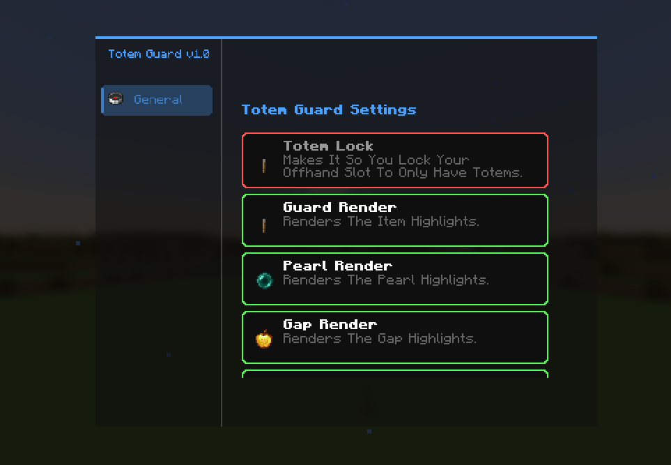 Totem Guard Gui