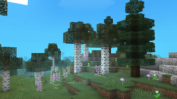 grassy hill biome or smth