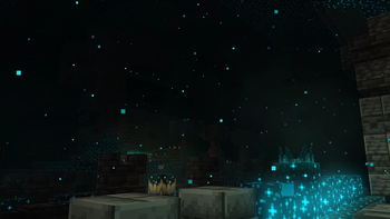 glowy ancient city