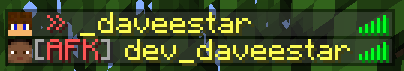 AFK Tablist