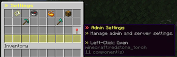 User Settings GUI