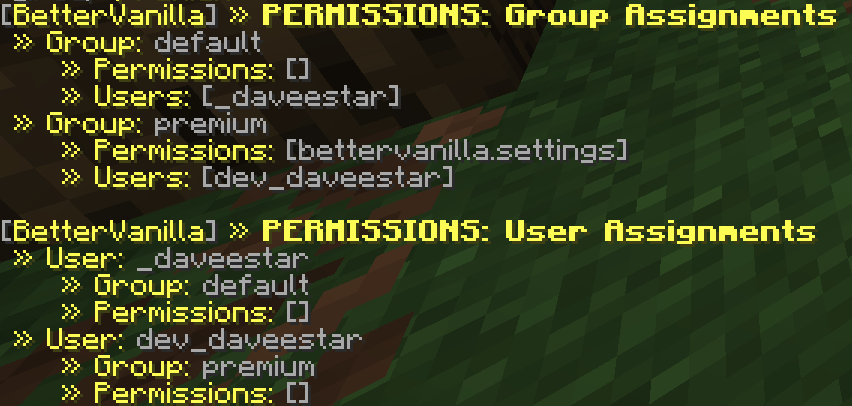 Permission Assignments