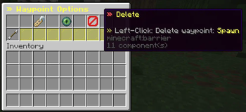 Waypoints Settings GUI