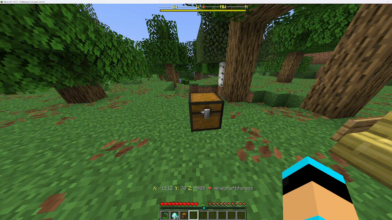 Right-Click Chest Sort
