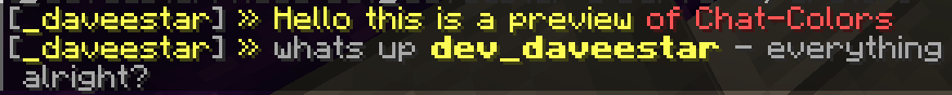 Chat Colors & Chat Player Ping (Receiver)