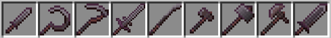 Netherite Weapons