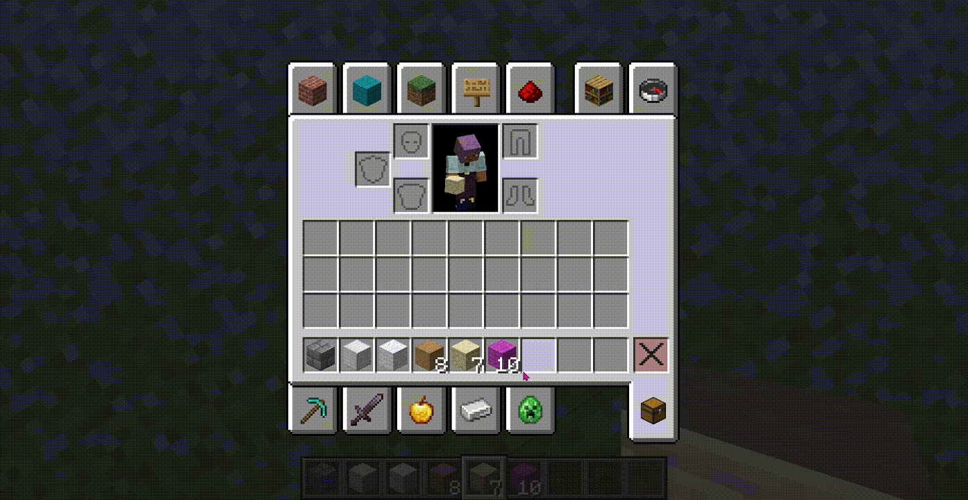 Item Pickups (screen) Preview