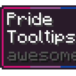 Bisexual Pride Flag Tooltip (Frame-only Tricolor)