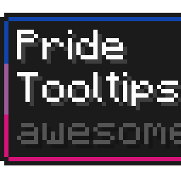 Bisexual Pride Flag Tooltip (Frame-only Tricolor Turned)