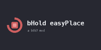bHold easyPlace