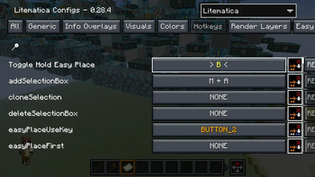 Litematica Hotkey