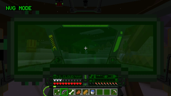 NVG mode cockpit