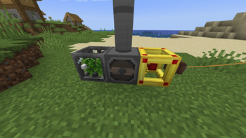 Pollution pump setup