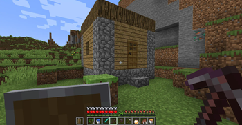 Minecraft Old Villager house