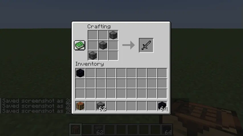 Bedrock Sword Recipe